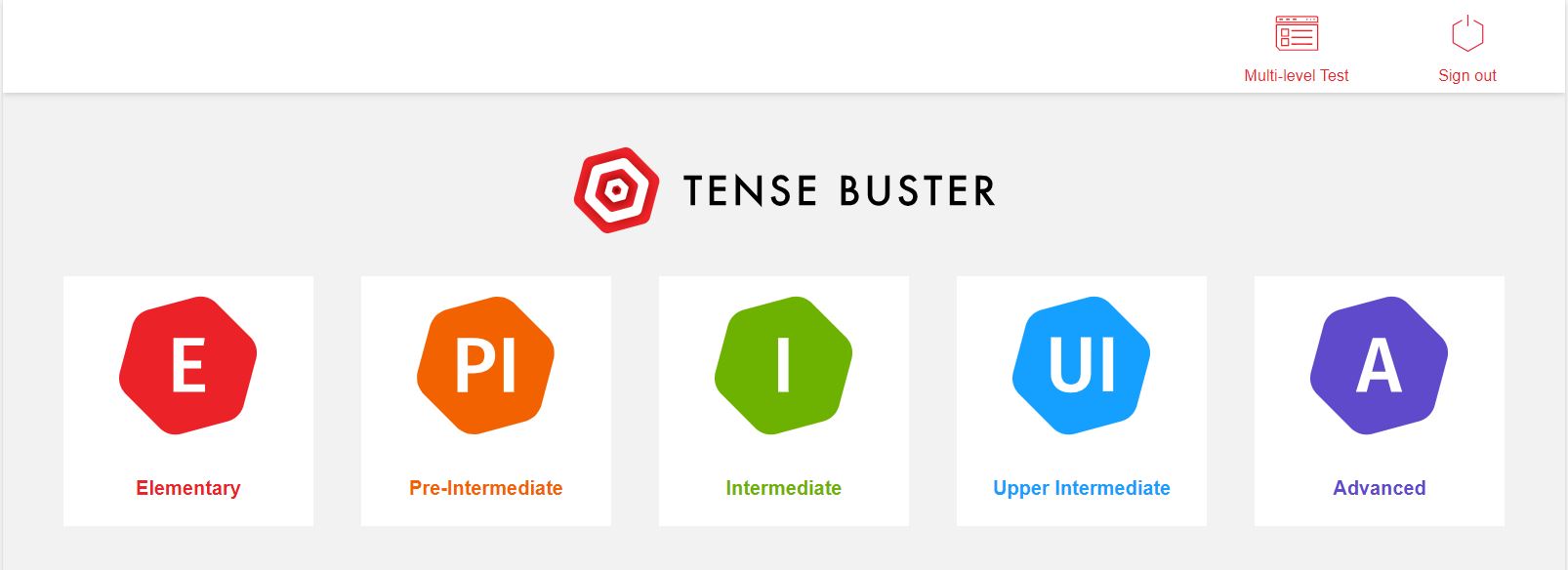 Tense Buster英語自學軟體