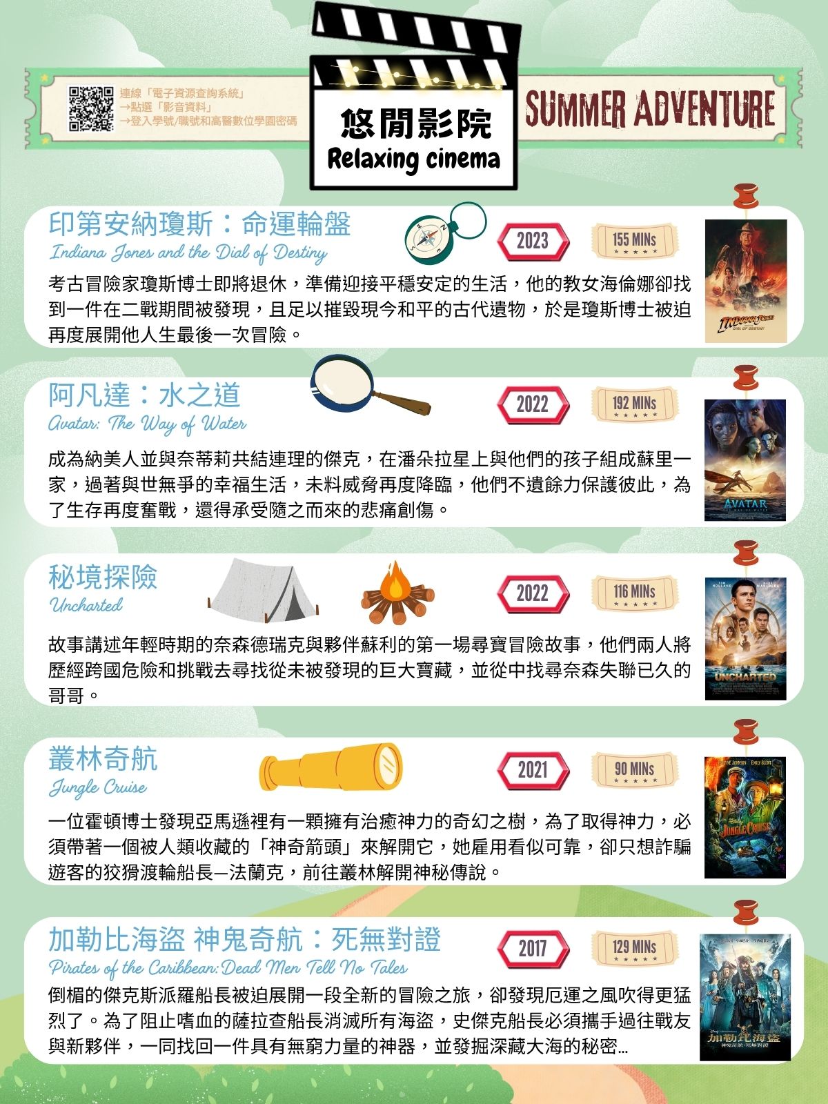 悠閒影院 7月夏日冒險
