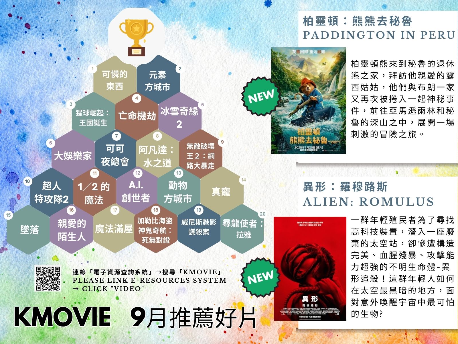 推薦好片 9月
